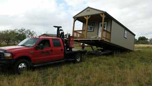 BigN Services. Portable building movers of Texas!
